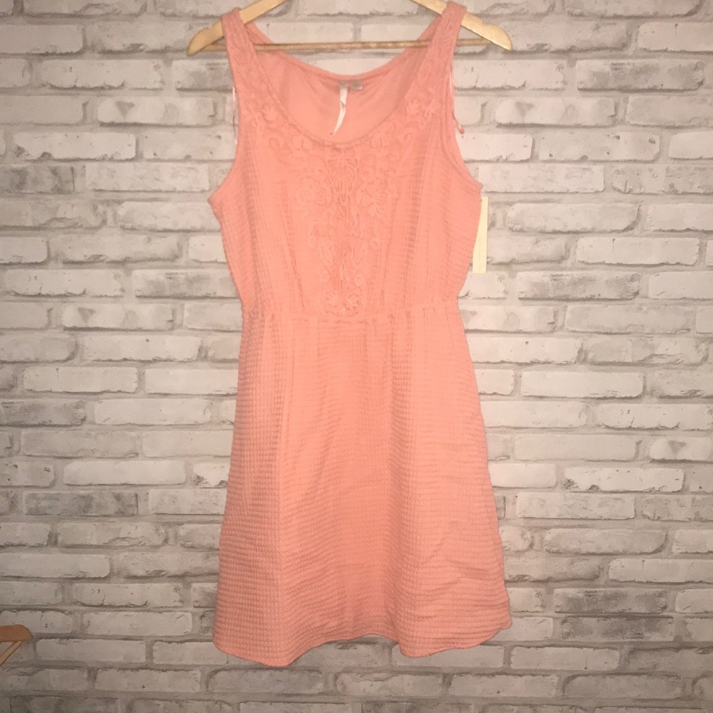 Lauren Conrad Pink Mini Summer Dress